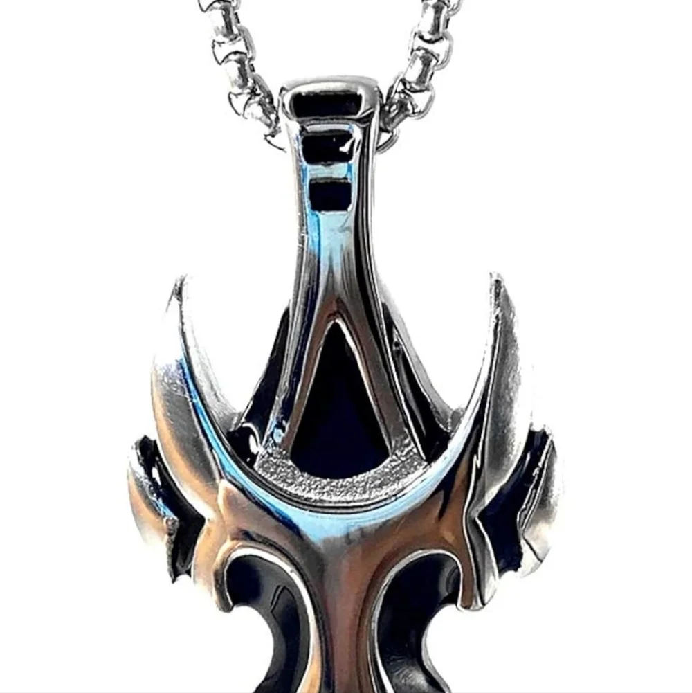 Silver Pendant Necklace for Men